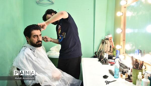 عکس پشت صحنه چهل تیکه