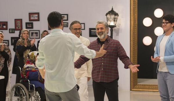 عکس پشت صحنه چهل تیکه