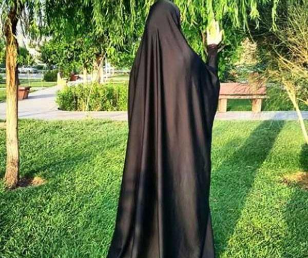 عکس ساده چادری