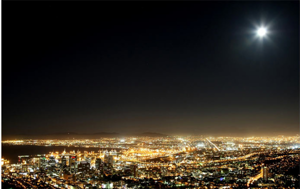 عکس شب ستاره ای