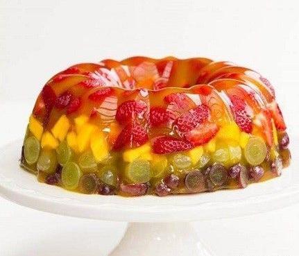 عکس ژله میوه ایی