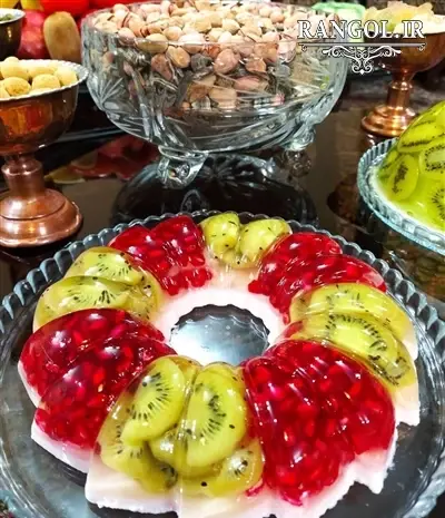 عکس ژله میوه ایی