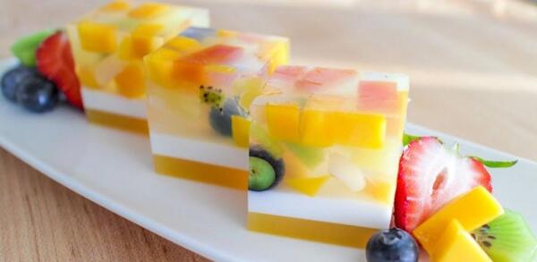 عکس ژله میوه ایی