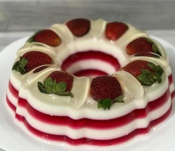 عکس ژله میوه ایی