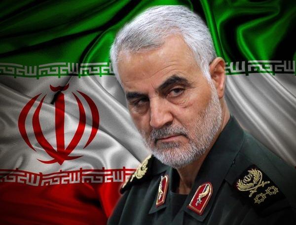 عکس سردار سلیمانی تسلیت