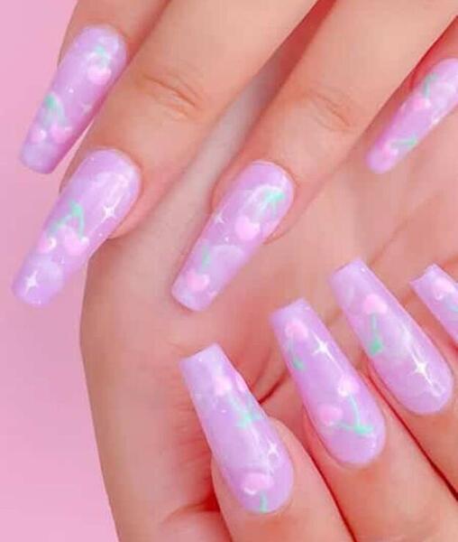 عکس ناخن تابوتی