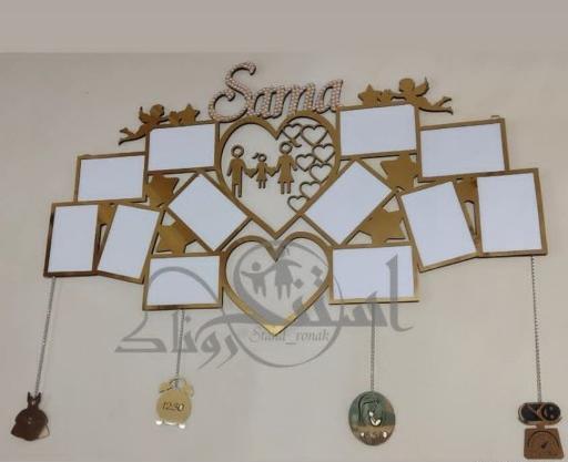 قاب عکس ماهگرد کودک