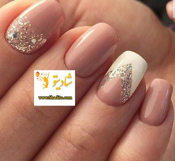 عکس مدل ناخن ذوزنقه ای