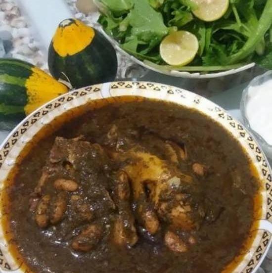 عکس غذا طلا