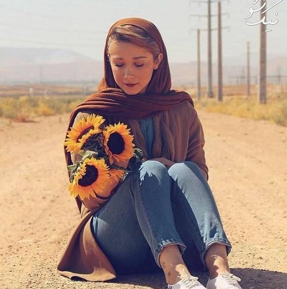عکس دختر با تیپ اسپرت خوشگل