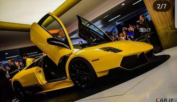 عکس لامبورگینی تبریز