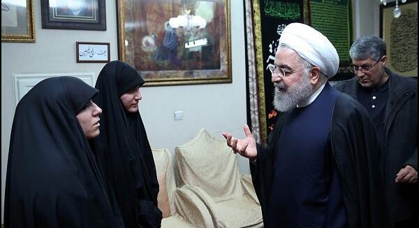 عکس همسر شهید سلیمانی