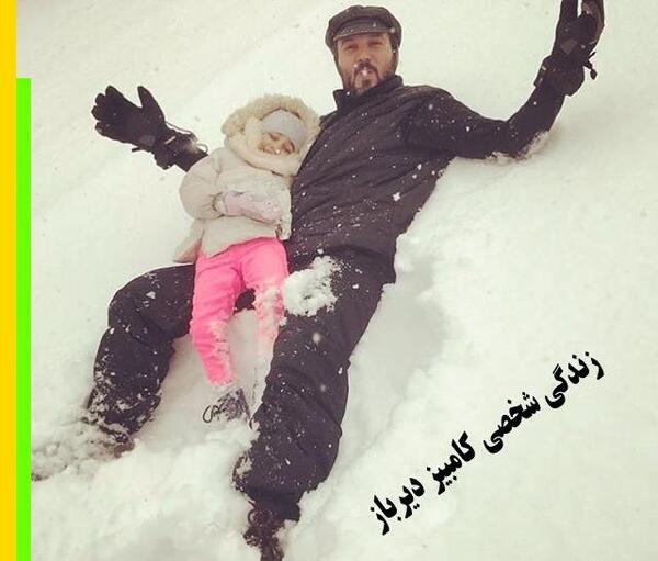 عکس همسر کامبیز دیرباز واقعی