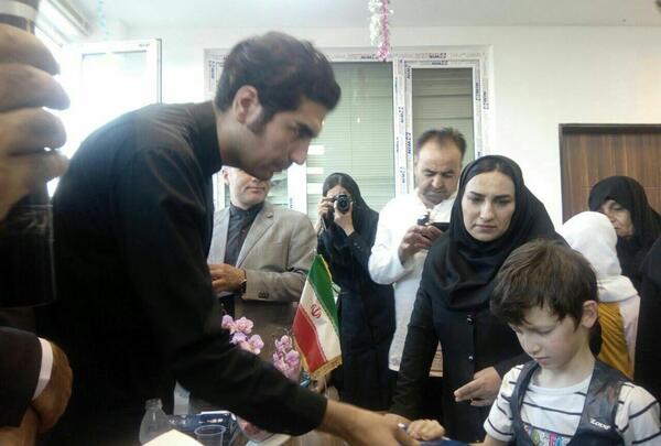عکس حافظ ناظری در کرمانشاه