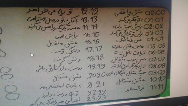 عکس ساعت رند
