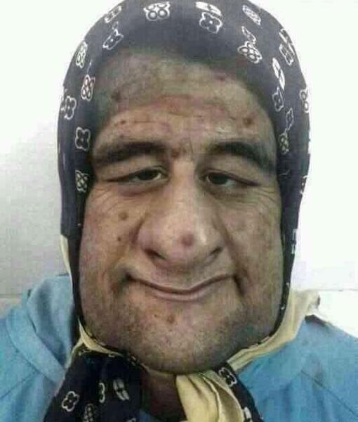 عکس زشت خنده دار دختر