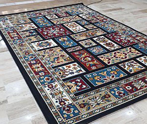 عکس فرش آبی