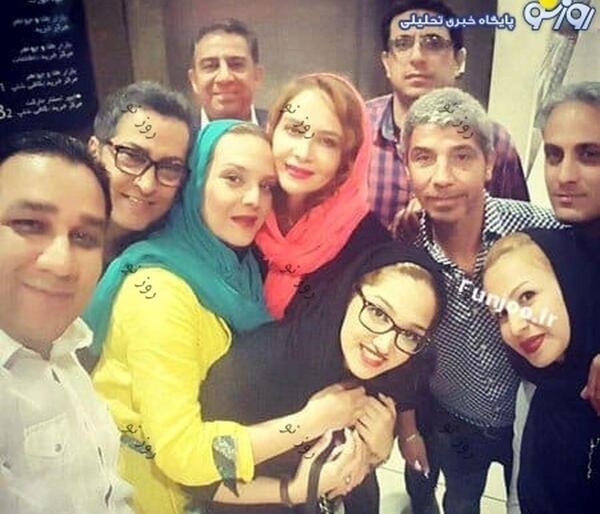 عکس خانوادگی مهرداد میناوند