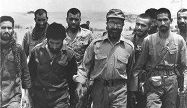 عکس شهید چمران در جنگ
