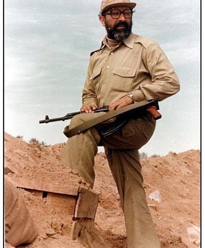 عکس شهید چمران در جنگ