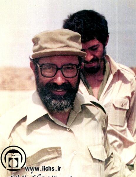 عکس شهید چمران در جنگ