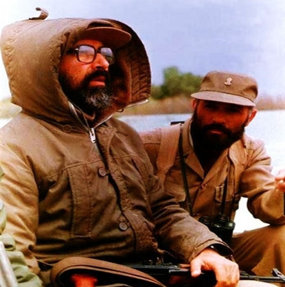 عکس شهید چمران در جنگ
