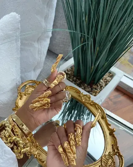 عکس طلا را