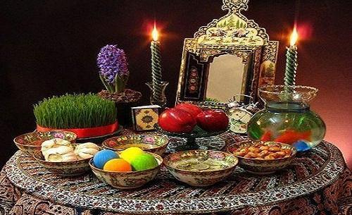 عکس از سفره هفت سین در خانه