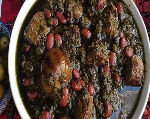 عکس قورمه سبزی لاکچری