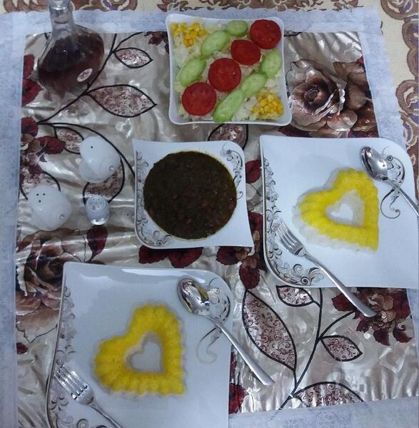 عکس قورمه سبزی لاکچری