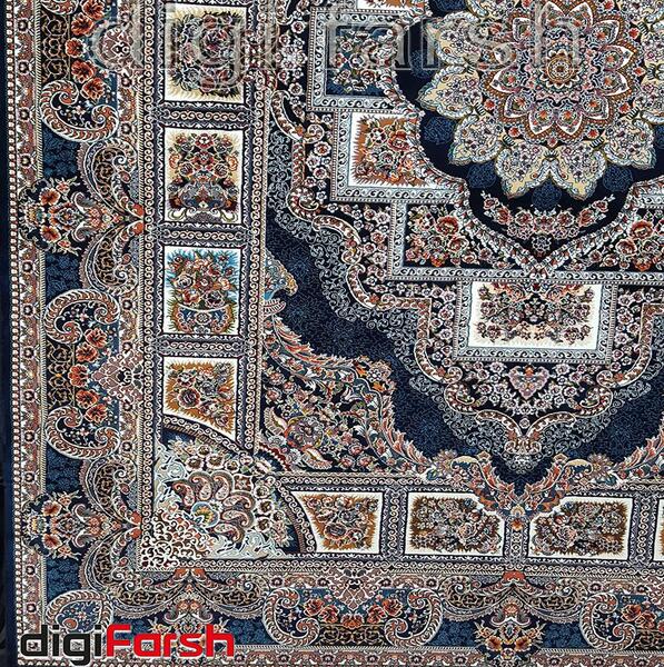 عکس فرش حوض نقره ای
