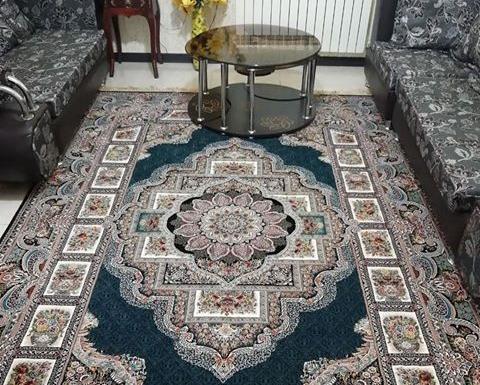 عکس فرش حوض نقره ای