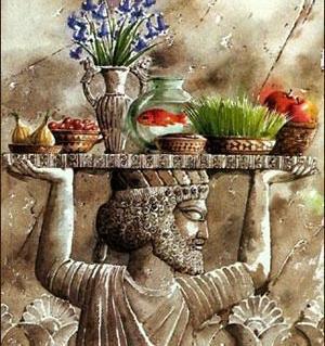 عکس سبزه عید نوروز ساده
