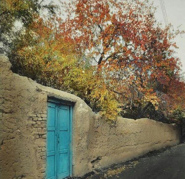 عکس خانه قدیمی گلی