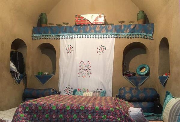 عکس خانه قدیمی گلی