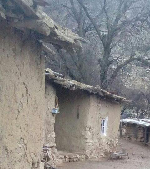 عکس خانه قدیمی گلی