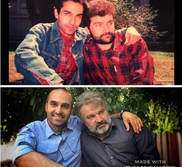 عکس نیما رئیسی و مهدی سلطانی
