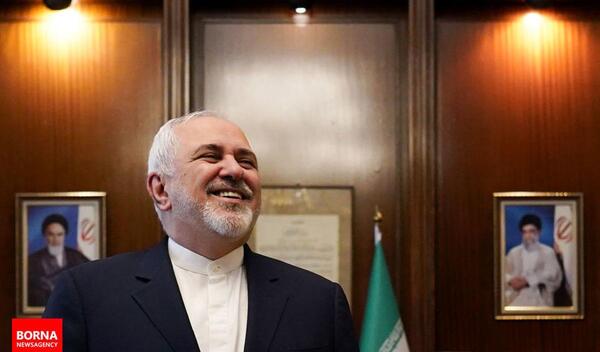 عکس ظریف و حاج قاسم سلیمانی