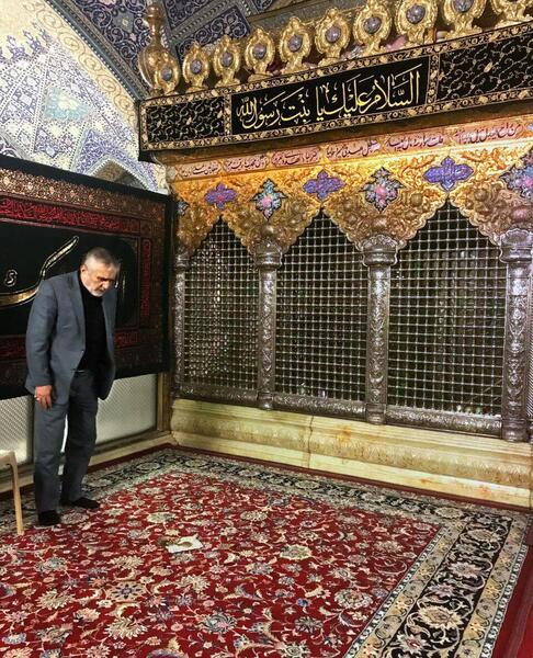 عکس داخل ضریح حضرت رقیه