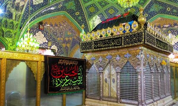 عکس داخل ضریح حضرت رقیه