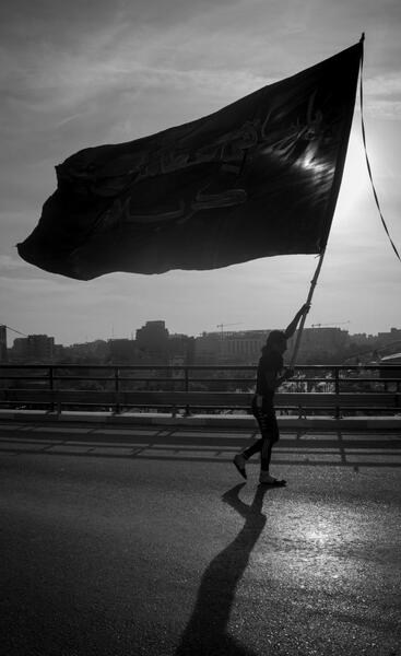 عکس سیاه سفید کربلا