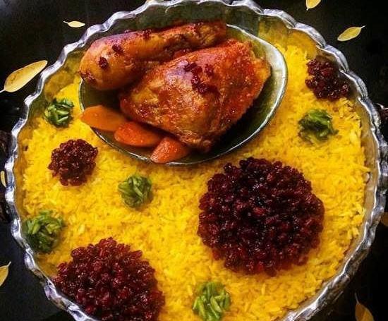 عکس تزیین زرشک
