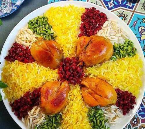 عکس تزیین زرشک
