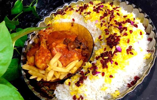 عکس تزیین زرشک