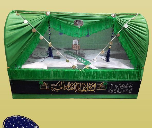 عکس گهواره حضرت علی اصغر در کربلا