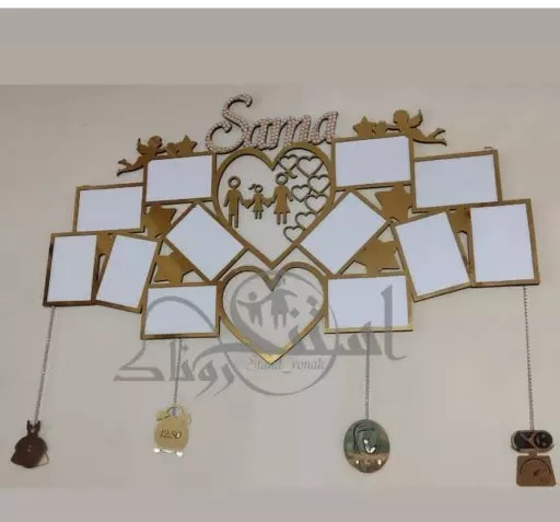 خرید قاب عکس ماهگرد نوزاد
