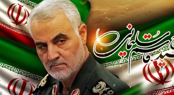 عکس سردار سلیمانی در حال رای دادن