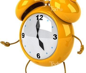 عکس ساعت کارتونی