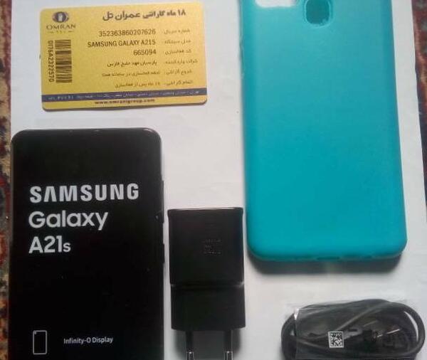 عکس گوشی سامسونگ a21s