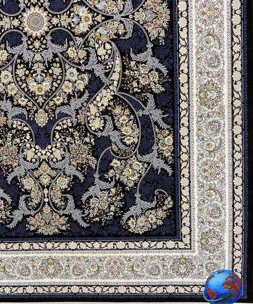 عکس فرش کرم قهوه ای